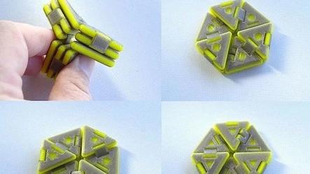 【3D打印】六角变形体设计图纸 3D打印机专用 PLA格式 数学游戏模型