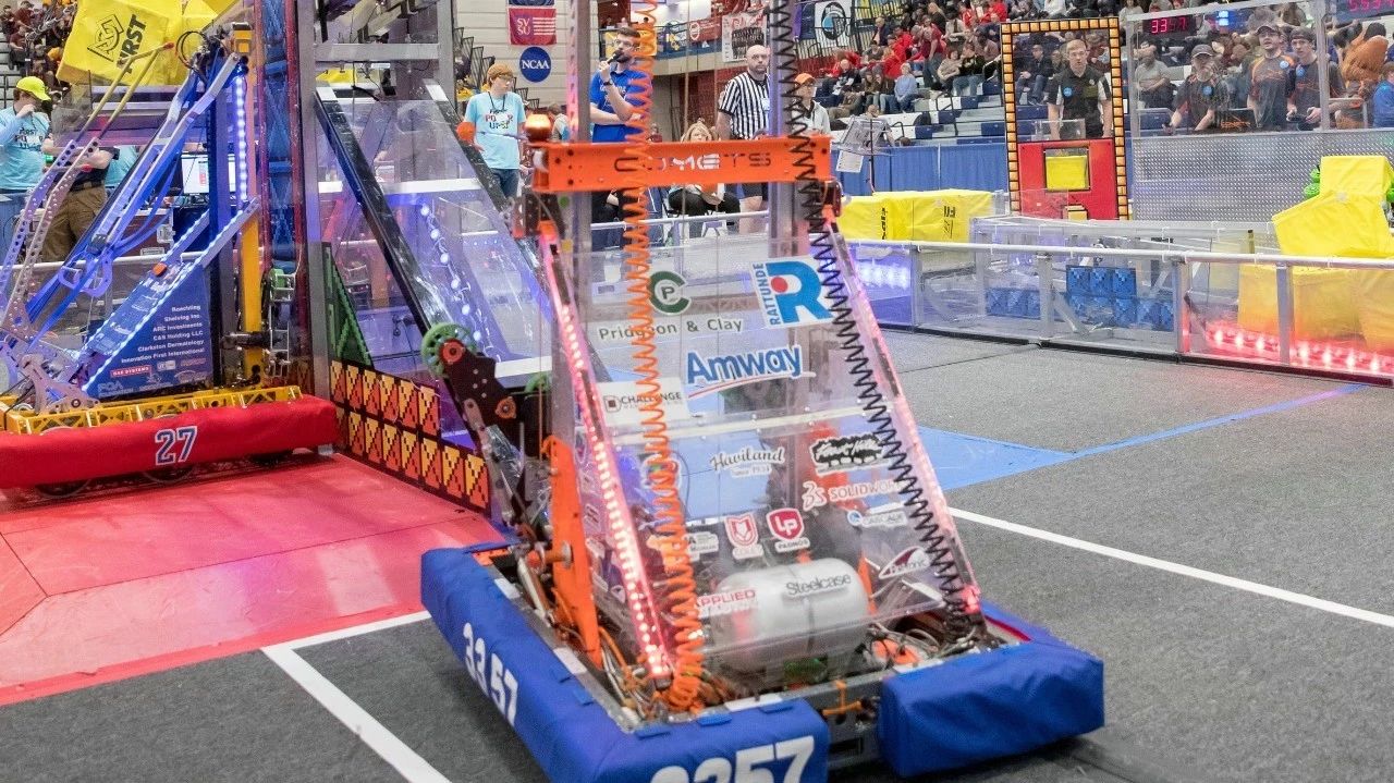 【机器人】2018 FRC COMETS 3357号机器人车3D模型图纸 STEP格式