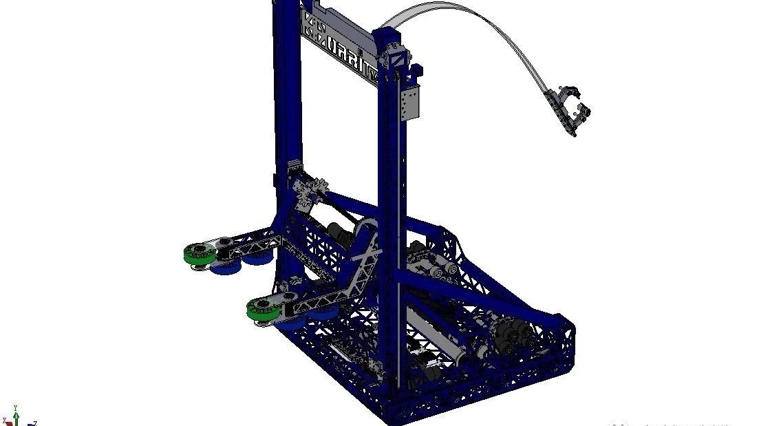 【机器人】FRC2018 1690号 orbit机器人车3D建模图纸 Solidworks设计