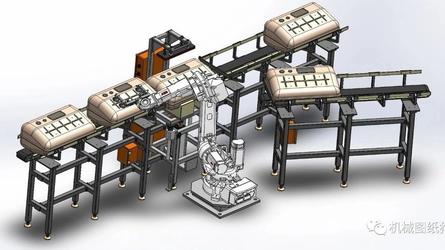 【非标数模】油箱真空试验设备线3D模型图纸 Solidworks设计 附STEP