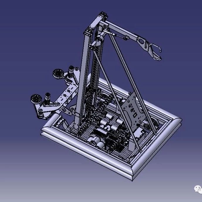 【机器人】2018 Triple Helix 2363机器人车3D模型图纸 STP格式