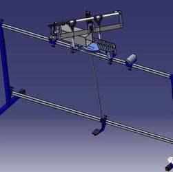 【工程机械】等离子切割机床3D模型图纸 STP格式