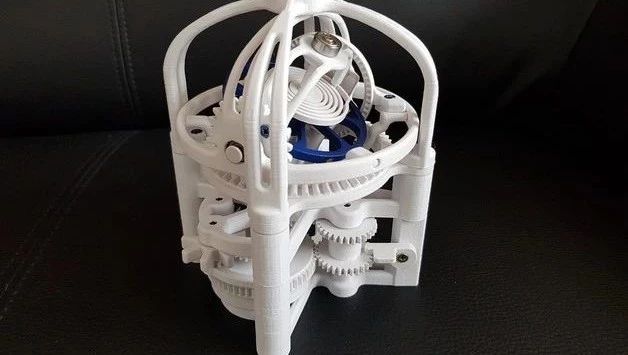 【3D打印】陀螺仪-陀飞轮结构3D打印图纸 STL格式