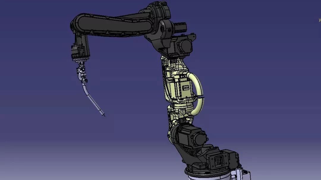 【机器人】Weld Robot焊接机器人3D模型图纸 IGS格式