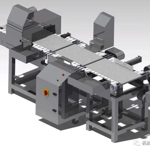 【非标数模】微扫描金属探测器称重风选机输送机设备3D模型 CATIA设计