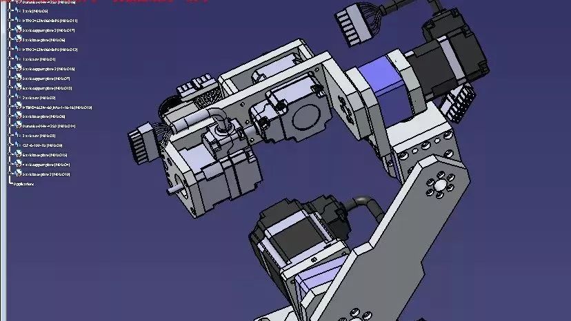 【机器人】6轴500g机械臂机器人3D模型图纸 STEP格式