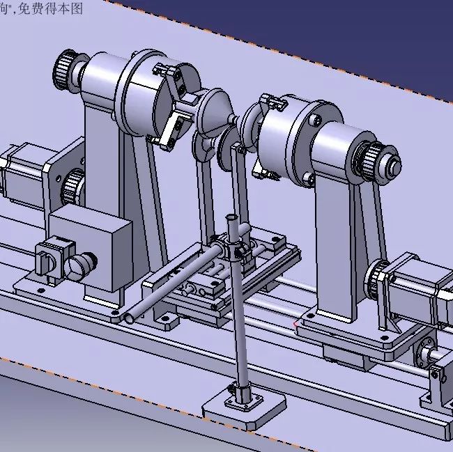 【工程机械】数控沙漏车床3D模型图纸 STEP格式