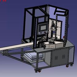 【非标数模】食品包装机设备3D模型图纸 STEP格式