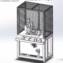 【非标数模】管路接头装配机3D模型图纸 Solidworks设计