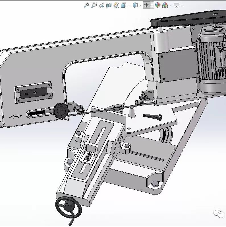 【工程机械】数控斜切割机3D模型图纸 Solidworks设计