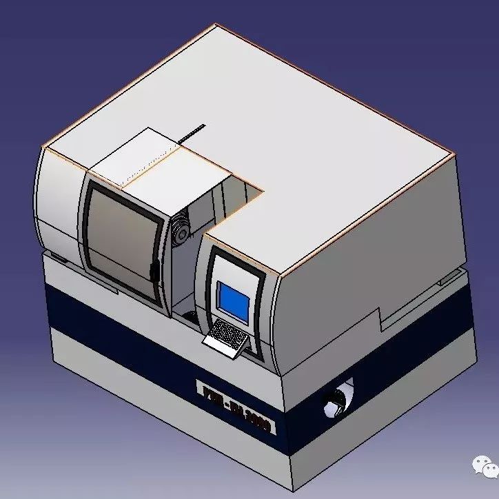 【工程机械】PTM-3000数控机床3D模型图纸 STEP格式