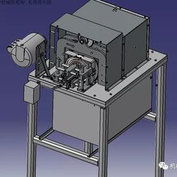 【工程机械】特制CNC铣床3D模型图纸 STEP格式