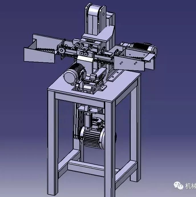 【非标数模】抛光机床3D模型图纸 STP格式