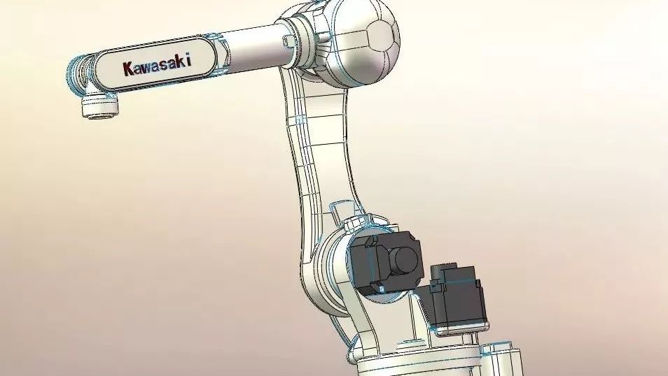 【机器人】川崎RS50N机器人3D模型图纸 Solidworks设计