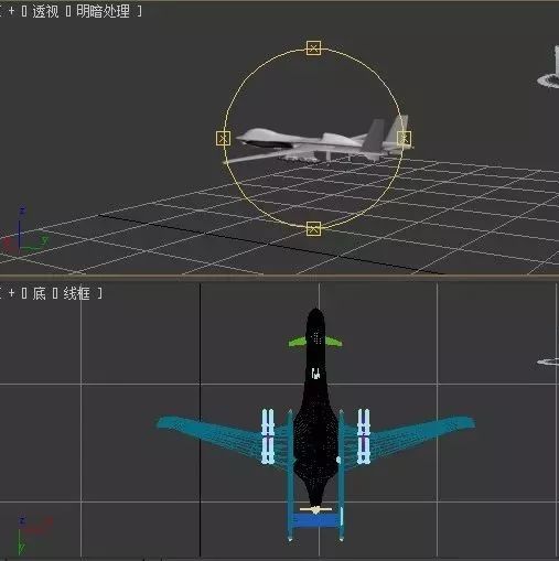 【飞行模型】UAV Gozcu无人机3DMAX图纸 3DsMax设计