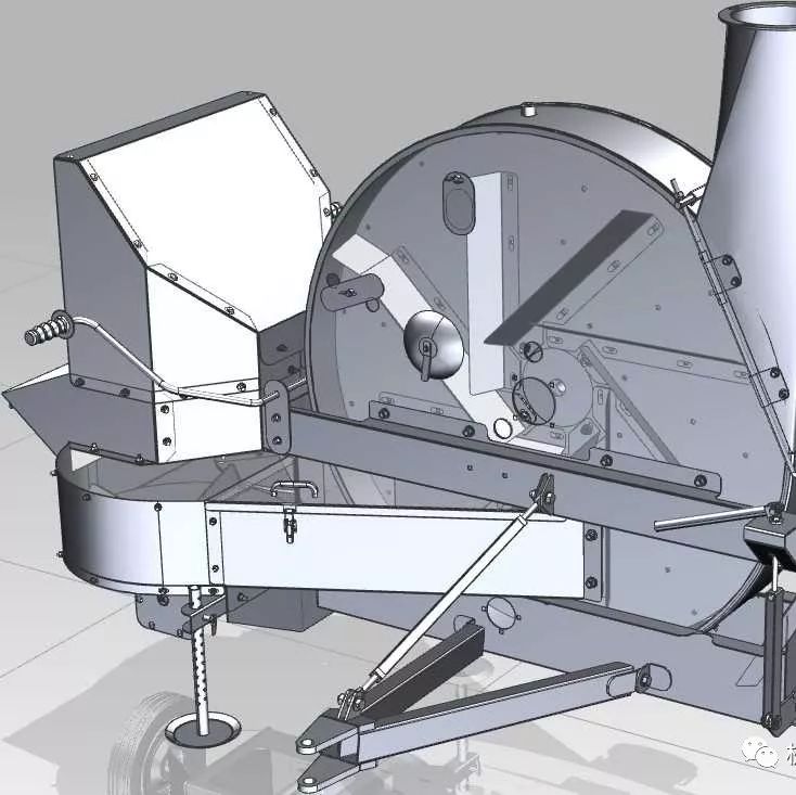 【工程机械】饲料鼓风机3D模型图纸 UG设计