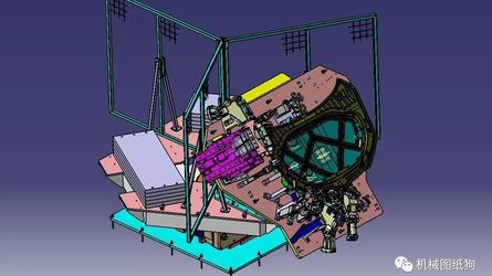 【非标数模】汽车引擎盖自动焊接工作站3D模型图纸 CATIA设计