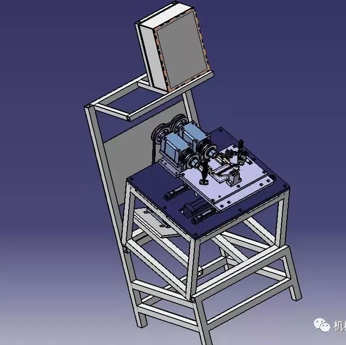 【非标数模】钢管开槽机3D模型图纸 CATIA设计 附STP格式