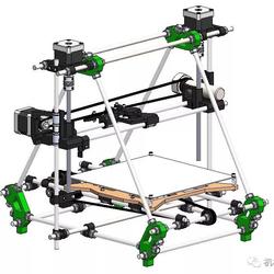 【工程机械】孟德尔3D打印机模型三维图纸 Solidworks设计