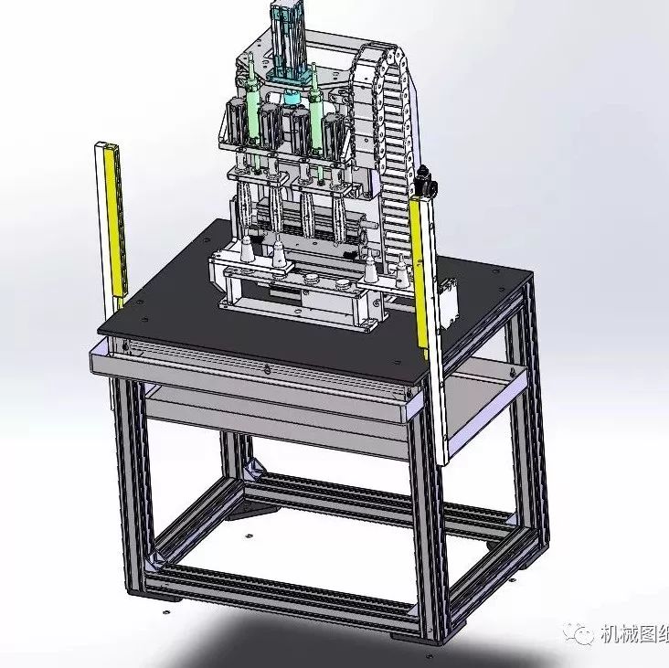 【非标数模】铆合压装机3D模型图纸 Solidworks设计