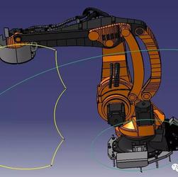 【机器人】KUKA-KR40PA机器人外形3D模型图纸 STP格式