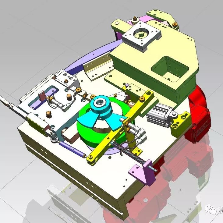 【工程机械】槽楔机模具3D图纸 UG设计