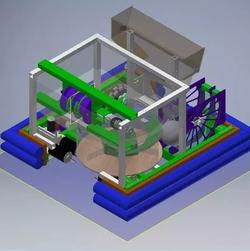 【机器人】FRC 4926号机器车模型3D图纸 Inventor设计