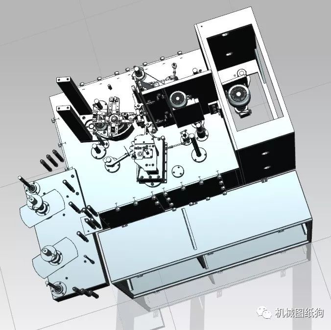 【非标数模】巧克力糖果包装机3D模型图纸 UG设计