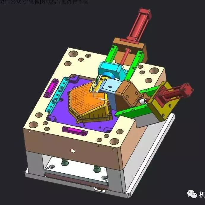 【工程机械】汽车配件模具设计3D模型图纸 UG设计 附x_t格式