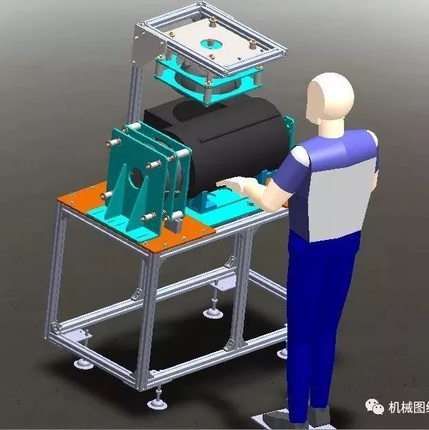 【非标数模】设备密封性试验机3D模型图纸 Solidworks设计