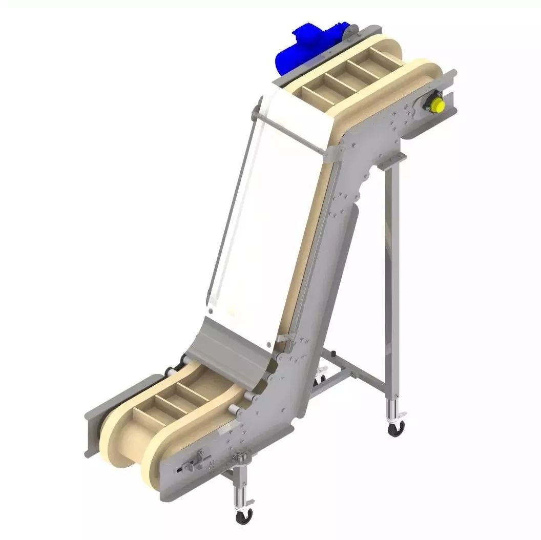 【非标数模】小型Z字传输带模型3D图纸 STEP IGS格式