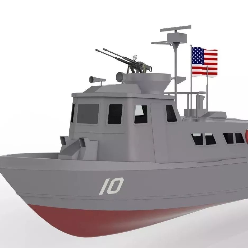 【海洋船舶】美国海军战斗巡逻舰船设计图纸 SolidWorks设计 STEP IGS等格式