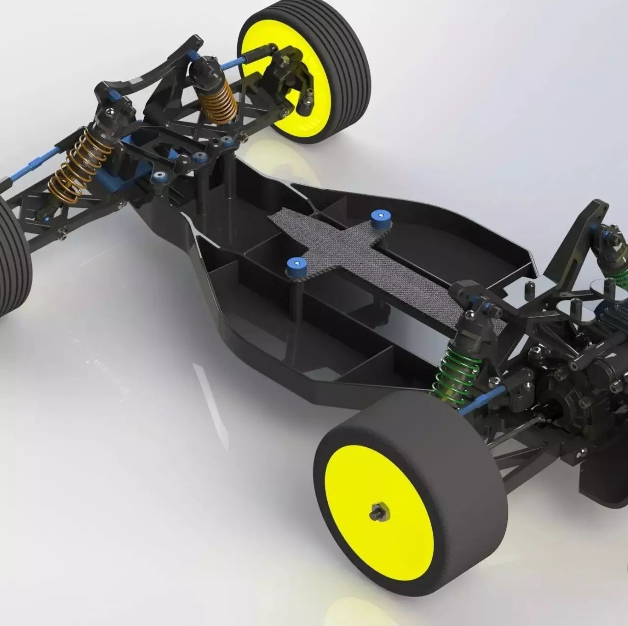 【RC遥控车】Team Associated b4.1底盘完整版图纸 IGS格式 