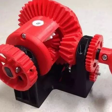 【3D打印】差速器齿轮传动系统3D打印图纸 STL格式