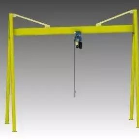 【工程机械】带支架 3.2T电葫芦模型3D图纸 X_T格式 电动葫芦三维建模