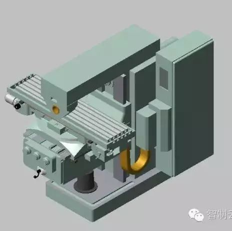 【工程机械】三菱MR数控机床三维建模图纸 STP和igs格式