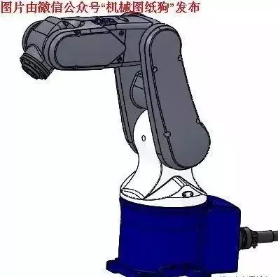 【机器人】Denso vp5243 3kg机器人模型外观3D图纸 STEP格式