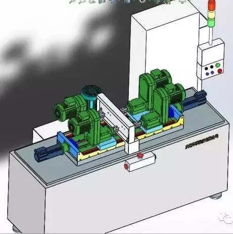 【工程机械】汽车连杆精工加机床3D图纸 solidworks设计 附STEP格式