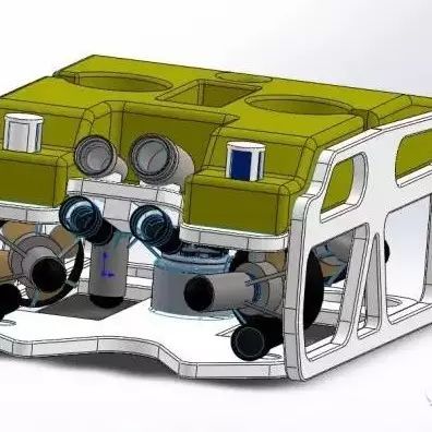【机器人】水下机器人SAAB Seaeye lynx三维建模图纸 solidworks2016设计