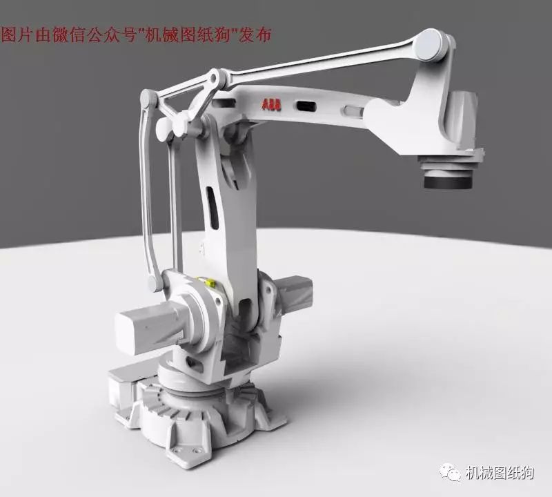 【机器人】ABB机器人工业机械臂3D模型 CATIA设计