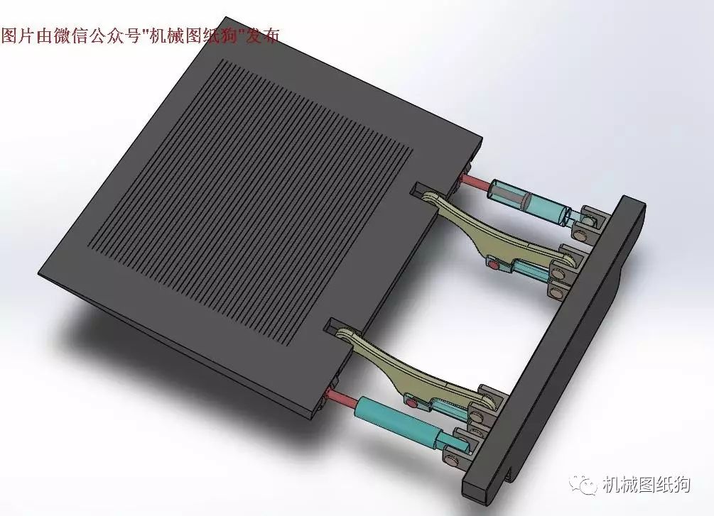 【非标数模】汽车升降尾板(汽车尾板)3D建模图纸 Solidworks设计