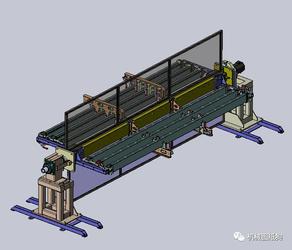 【非标数模】焊接定位旋转系统(定位旋转平台)3D模型 IGS格式
