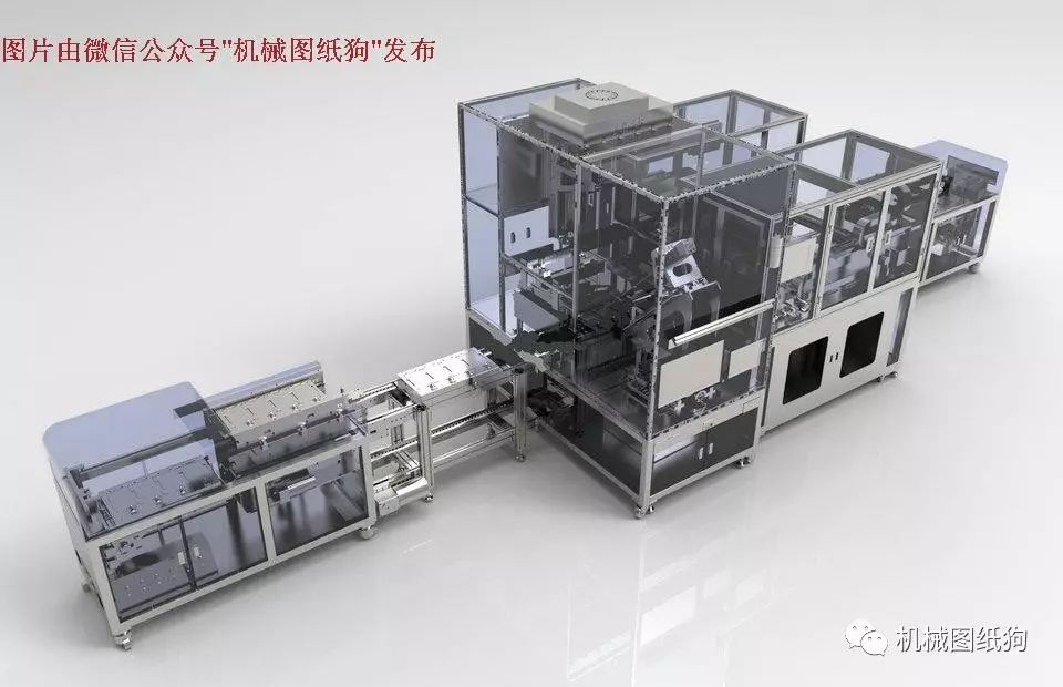 【非标数模*众】一套复杂的光学玻璃测试和加工完整的总装配图 Solidworks step