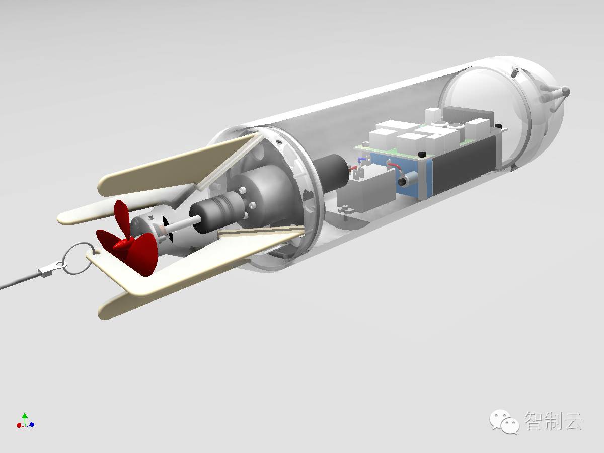 【武器模型】Torpedo 鱼雷模型(含内部结构)三维建模图纸 igs和step格式