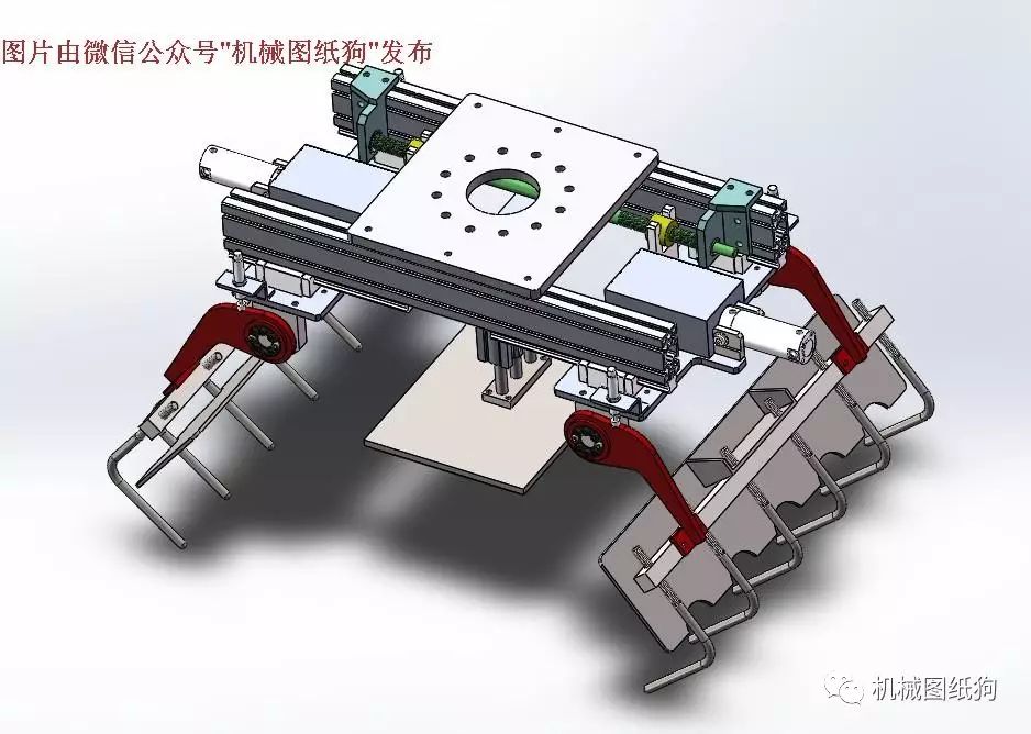 【机器人】机器人抓手(单抓具)3D数模图纸 SOLIDWORKS设计