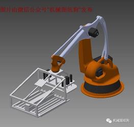 【机器人】KUKA清洁用重负荷机器人外形3D建模图纸 STP格式