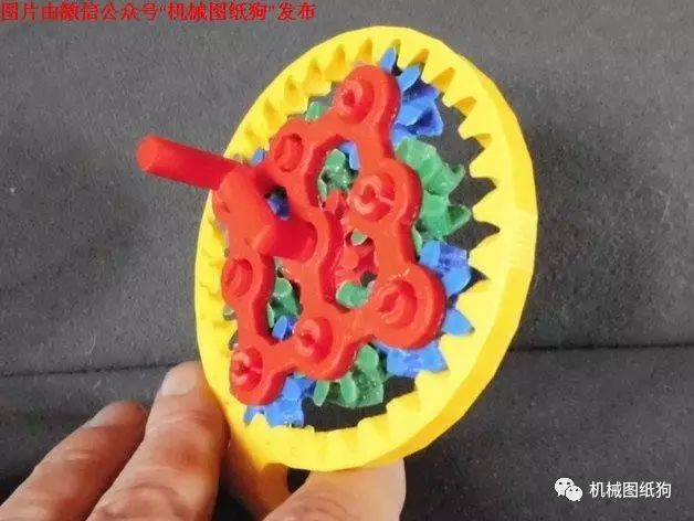【3D打印】Crazy行星齿轮玩具模型3D打印图纸 STL格式