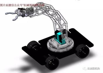 【机器人】简易Maximo机械手三维建模图纸 Solidworks设计