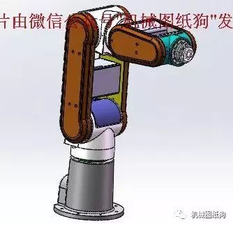 【机器人】SR1-545机器人模型3D图纸 STEP格式