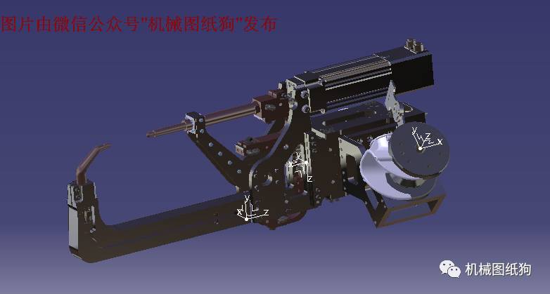 【工程机械】WELFORM轻量化机器人焊钳3D模型 STP格式